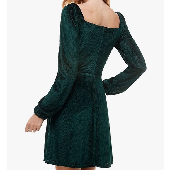 City Studio Emerald Green Midi Dress Size 11 (D) - Picture 5 of 6